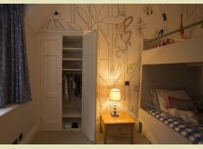 Built in wardrobe for a child's bedroom